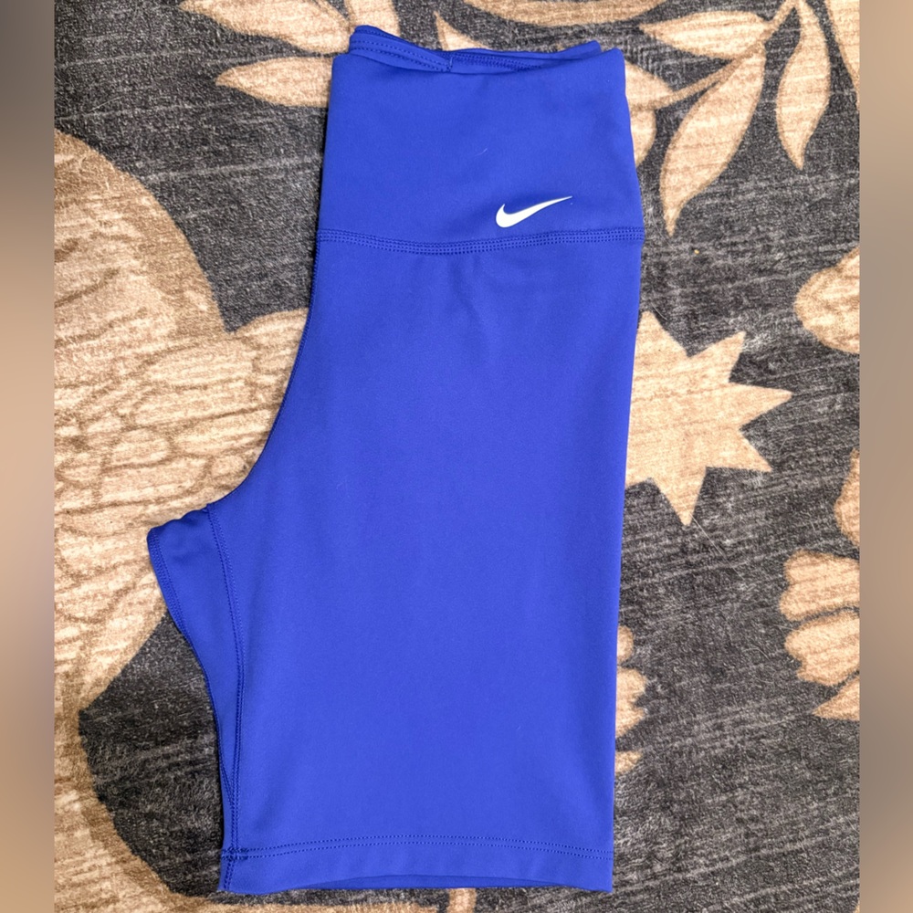 Nike Women's Vibrant Blue Athletic Shorts